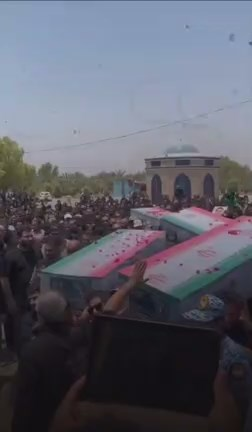&nbsp;بدرقه ۵ شهید نیروی هوایی ارتش که در حملات آمریکا به شهادت رسیدند