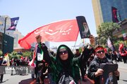 تصاویری از مشهد پیش از آغاز مراسم تشییع پیکر رهبر شهید