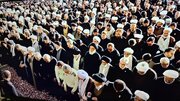 اقامه نماز جماعت مغرب به امامت علم الهدی/ وزیر پزشکیان هم بود