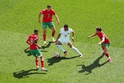 یک چهارم نهایی جام جهانی 2026| مراکش 0-0 فرانسه/عکس