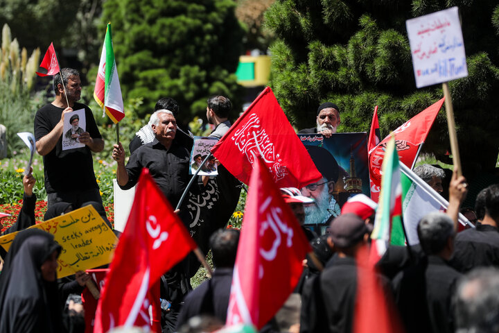 مراسم وداع و تشییع پیکر رهبر شهید انقلاب در مشهد