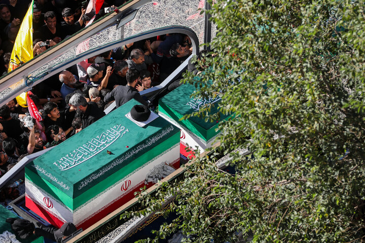 مراسم وداع و تشییع پیکر رهبر شهید انقلاب در مشهد