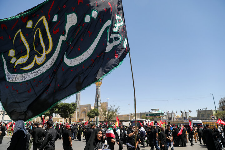 مراسم وداع و تشییع پیکر رهبر شهید انقلاب در مشهد