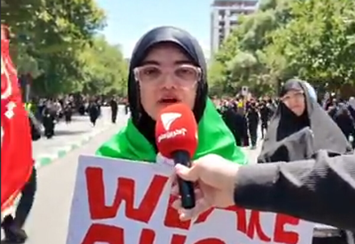 ویدیویی از حمله ایران به پایگاه آمریکا در اردن