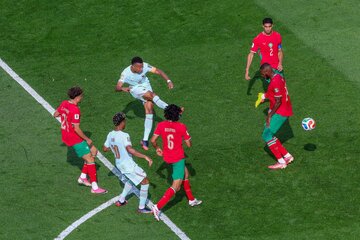 عکس| فرانسه‌ی مخوف در نیمه‌نهایی جام‌جهانی 2026