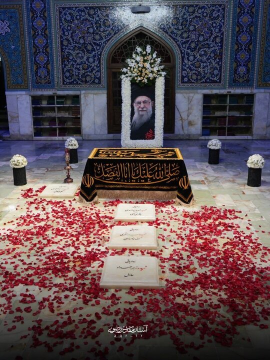 اولین تصاویر از آرامگاه رهبر شهید انقلاب