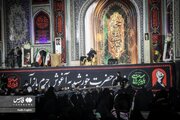 حضور فرزند ارشد رهبر شهید در مراسم مشهد/ داماد رهبر شهید انقلاب هم‌نشین علم الهدی شد+ تصاویر