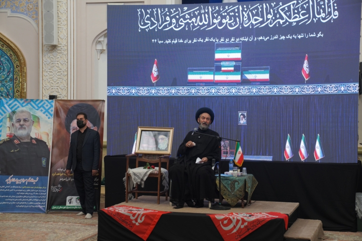 مجلس گرامیداشت رهبر شهید انقلاب در مصلای اردبیل برگزار شد