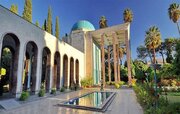 عکس/  آرامگاه سعدی در شیراز، حدود ۶۰ سال قبل