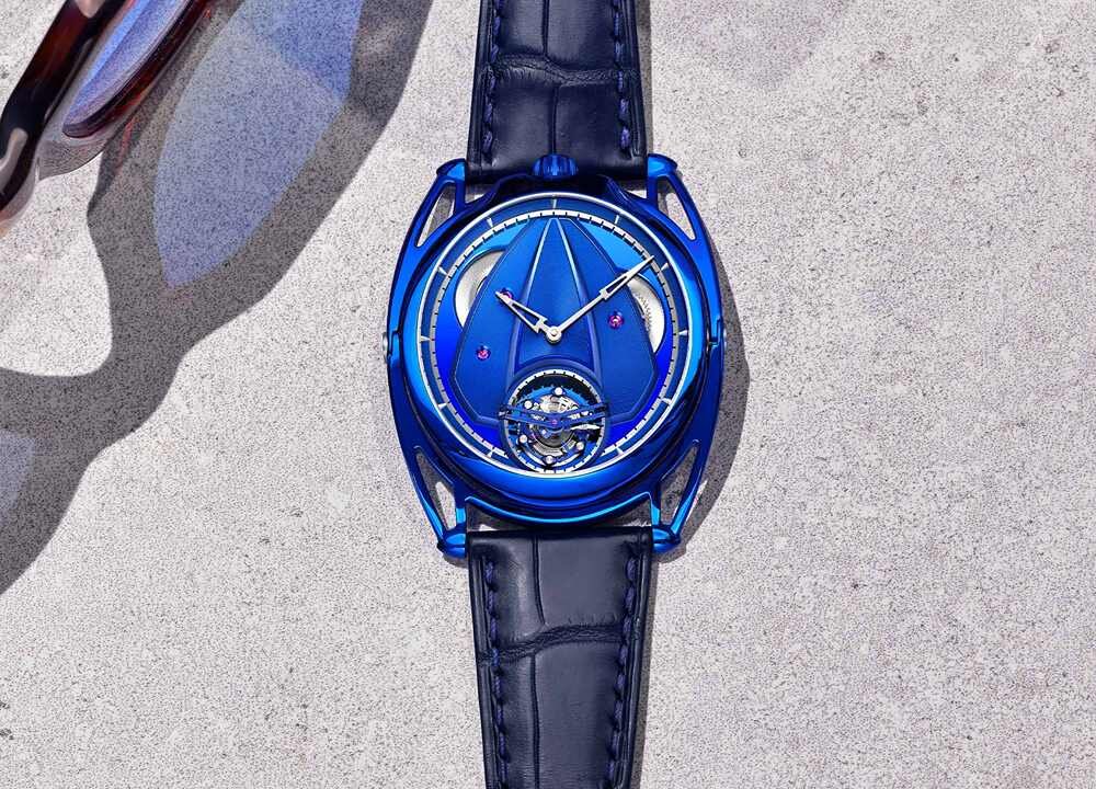 ساعت مچی De Bethune DB ۲۸ Kind of Blue Tourbillon