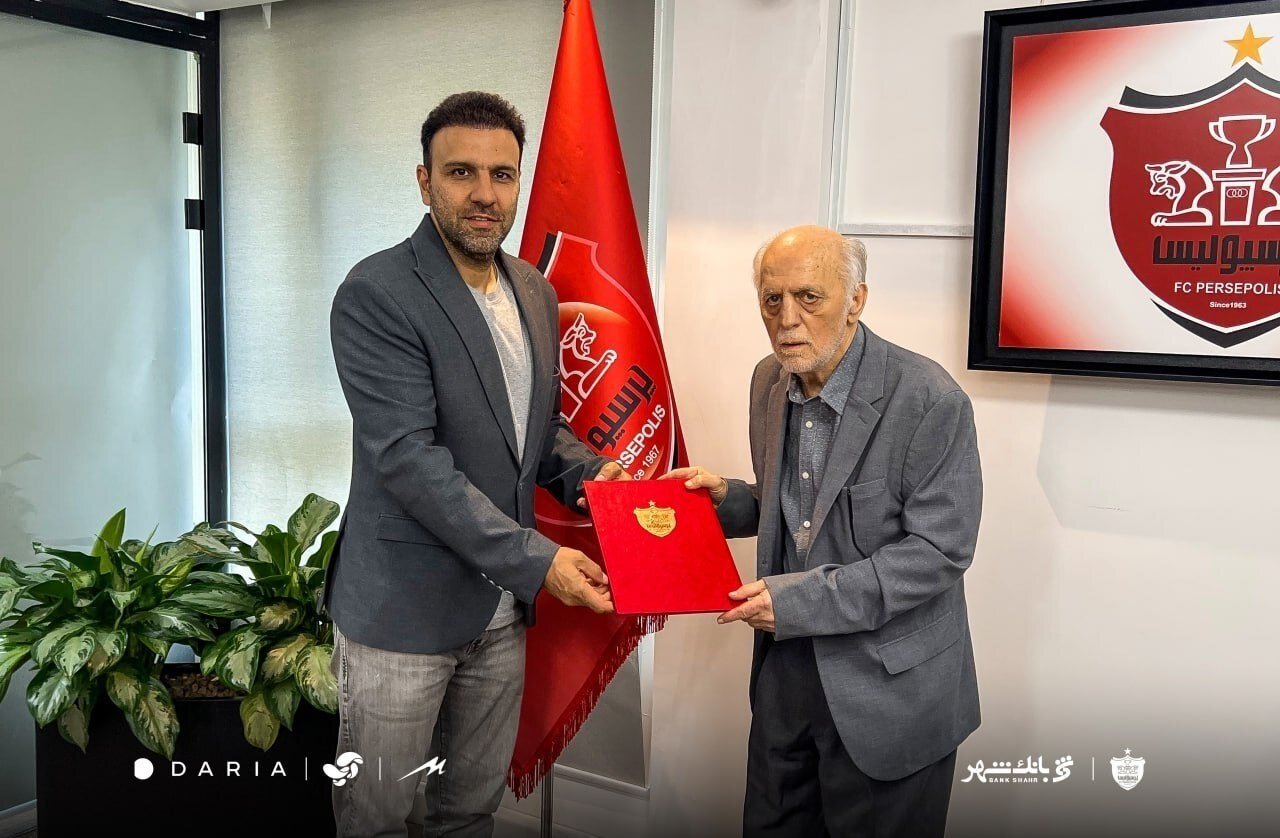 عکس | رونمایی پرسپولیس از جانشین افشین پیروانی