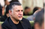 ببینید | حضور علی دایی، محمد دادکان، مجید صالحی، مهدی تاج در مراسم ختم مادر حسین فرکی