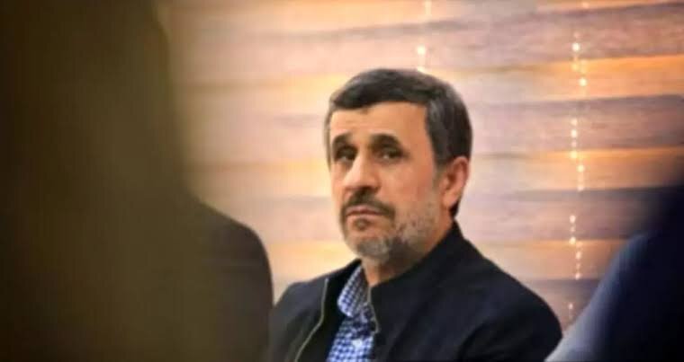 حضور احمدینژاد در مراسم بزرگداشت رهبر شهید + عکس