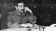 صدام؛ تیر ۵۷: برخلاف آن‌چه دشمنان‌مان ادعا می‌کنند آرزو نداریم که یهودیان را به دریا بریزیم