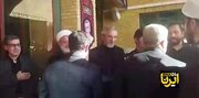 میثم و مسعود خامنه‌ای در مراسم ختم داماد شهید رهبر شهید؛ از میزبانی علی باقری کنی تا حضور چهره‌های دانشگاه امامخ صادق(ع)/ مصباحی مقدم هم بود + عکس