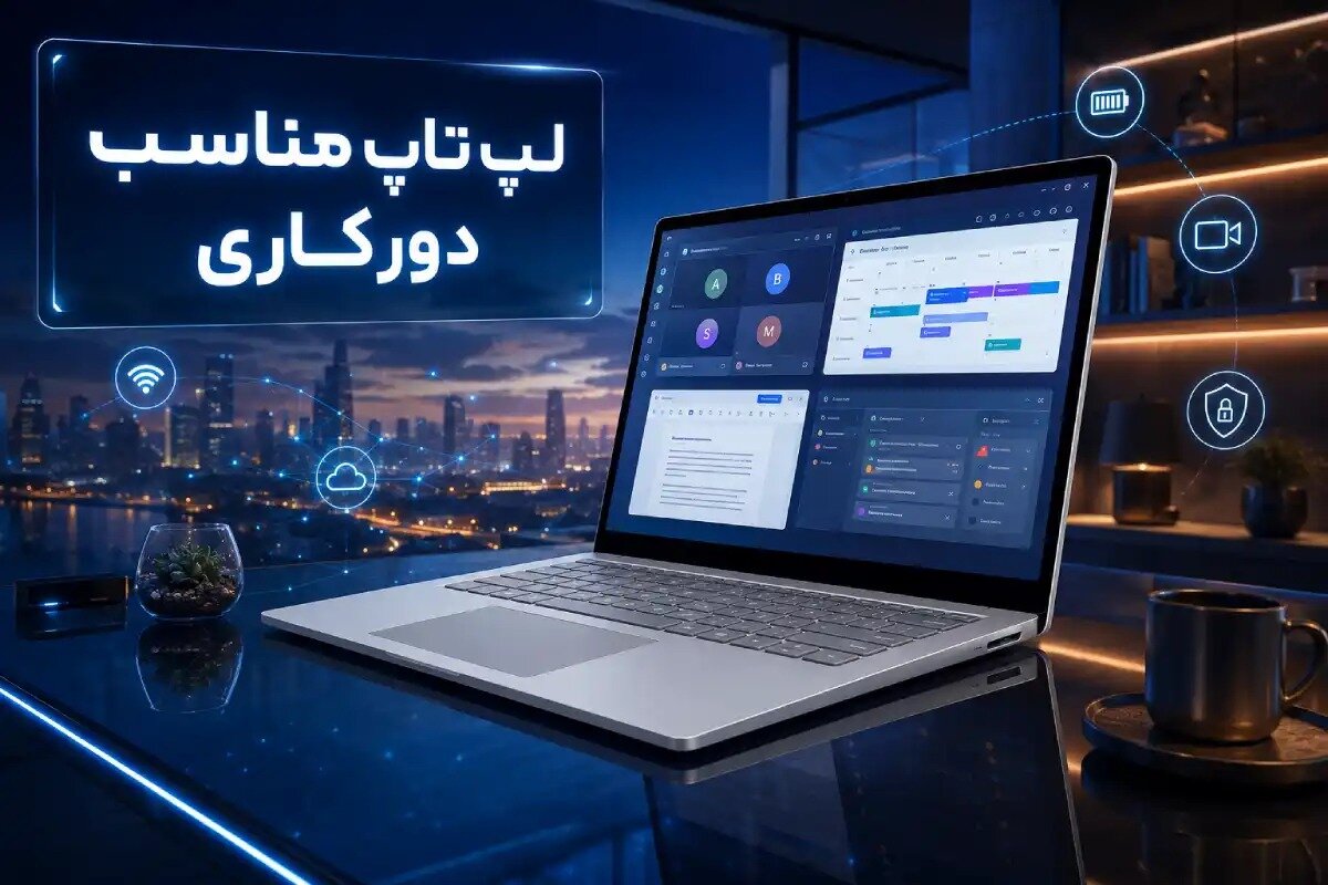 لپ‌تاپ مناسب دورکاری چه مشخصاتی باید داشته باشد؟