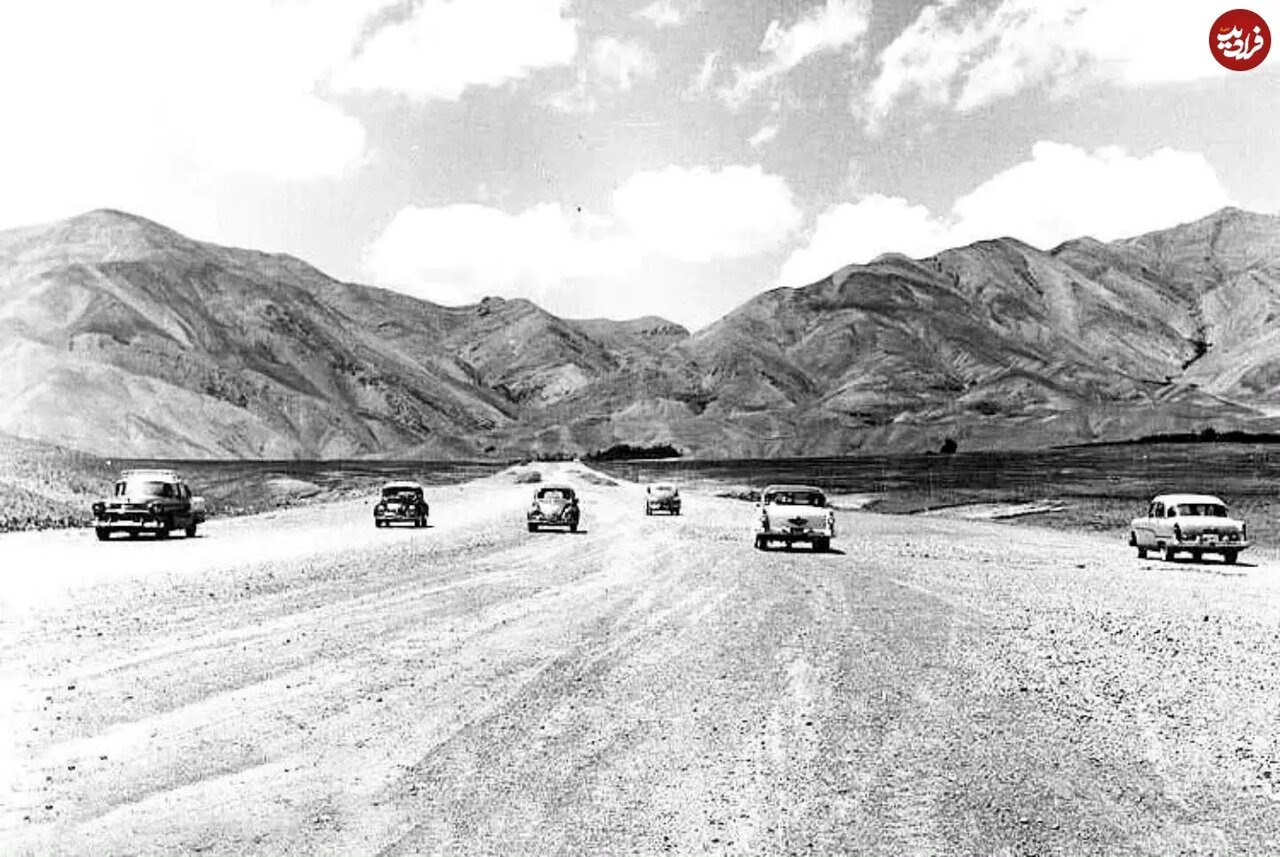 عکس/ نمایی از خیابان شریعتی وقتی خاکی بود