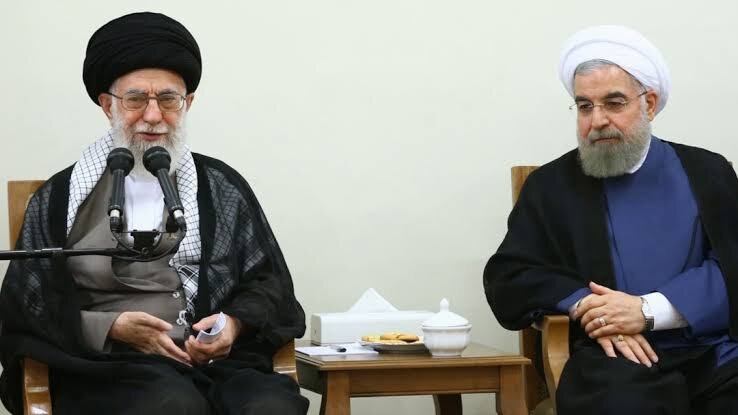 خاطرات حسن روحانی از ۵۷ سال همکاری با آیتالله خامنهای منتشر شد؛ از دیدارهای اولیه تا تصمیمات سرنوشتساز نظام. خاطرات حسن روحانی از ۵۷ سال همکاری با آیتالله خامنهای منتشر شد؛ از دیدارهای اولیه تا تصمیمات سرنوشتساز نظام.