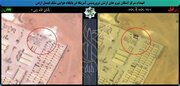 تصاویر جدید از انهدام مرکز اسکان نیروهای آمریکایی در اردن با موشک‌های ایرانی +عکس