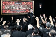 احوالپرسی محمود کریمی با فرزندان رهبر شهید در یک مراسم + تصاویر