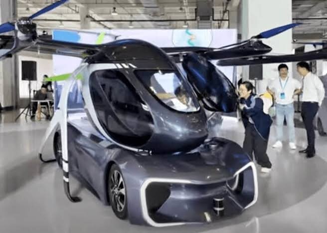 China unveiled a flying car with a strange name