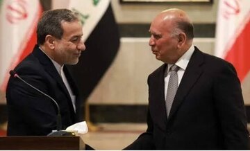 تاکید عراقچی و فؤاد حسین بر تداوم توسعه روابط ایران و عراق تاکید عراقچی و فؤاد حسین بر تداوم توسعه روابط ایران و عراق