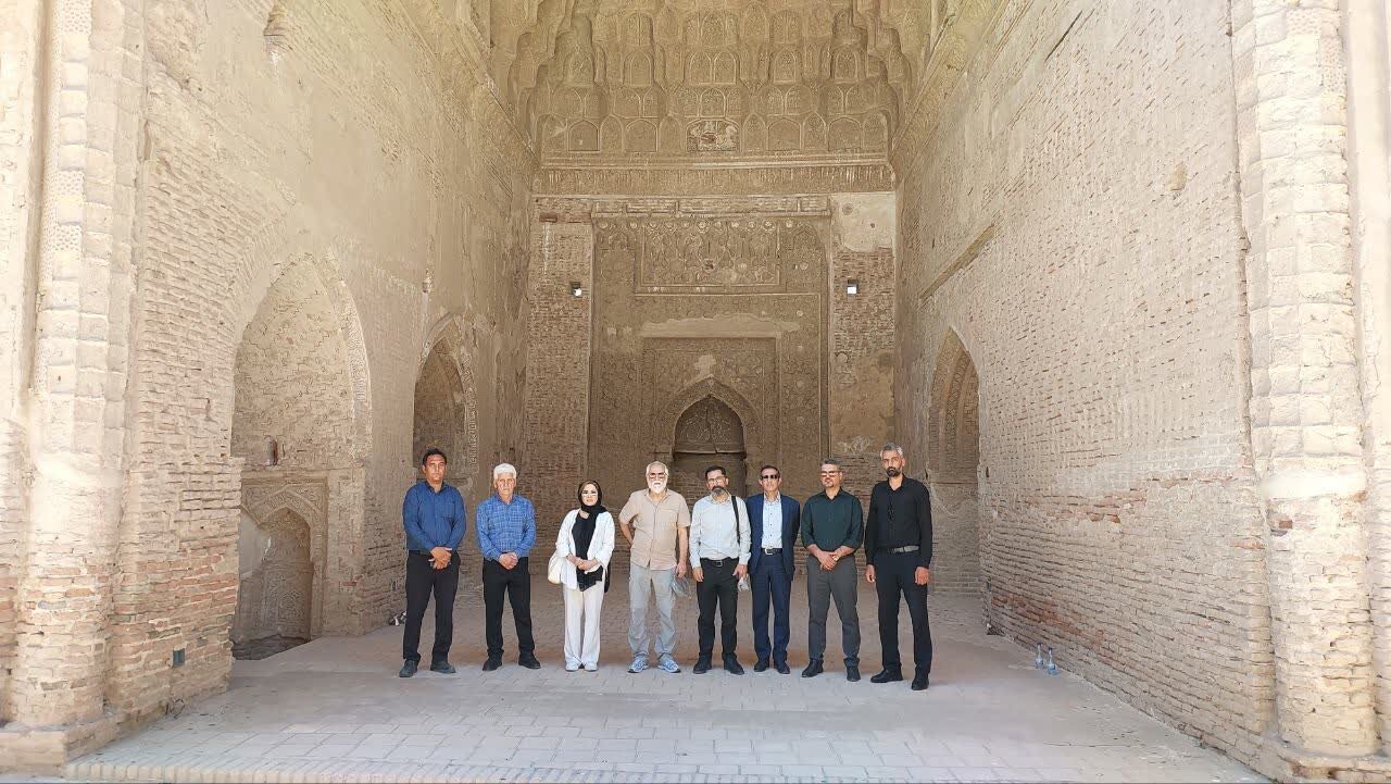 گام‌های استراتژیک برای ثبت جهانی مسجد جامع فرومد؛ بازدید کارشناسان ارشد ملی و نشست‌های تعاملی در شهرستان میامی
