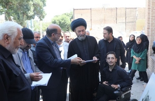 آغاز احیای تزئینات کاشیکاری سردر میراث جهانی شیخ صفیالدین اردبیلی