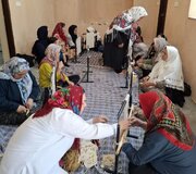 آغاز مرحله دوم آموزش‌های تخصصی گلیم‌بافی در روستای جهانی قلعه‌بالا