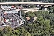 ببینید | فروریختن مجسمه تعادل در پی از دست دادن تعادل!