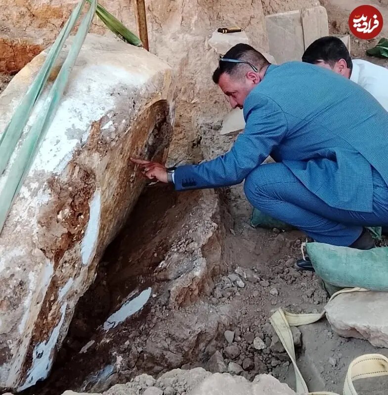 کتیبه دومتری «آشوربانیپال» در شهر باستانی «نینوا» پیدا شد