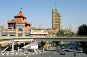عکس/ میدان مخبرالدوله تهران بیش از نیم قرن پیش