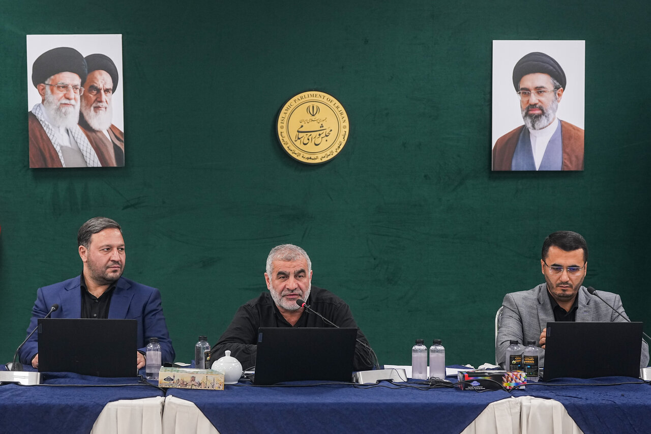 تصاویر نشست مجازی مجلس دوازدهم/ فضای جلسه وبیناری با حضور وکلای بهارستان/ خانم نماینده هم در جایگاه هیات رییسه حضور داشت