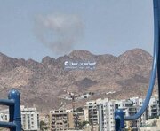شنیده شدن صدای انفجار در ایلات در پی حملات موشکی به اردن