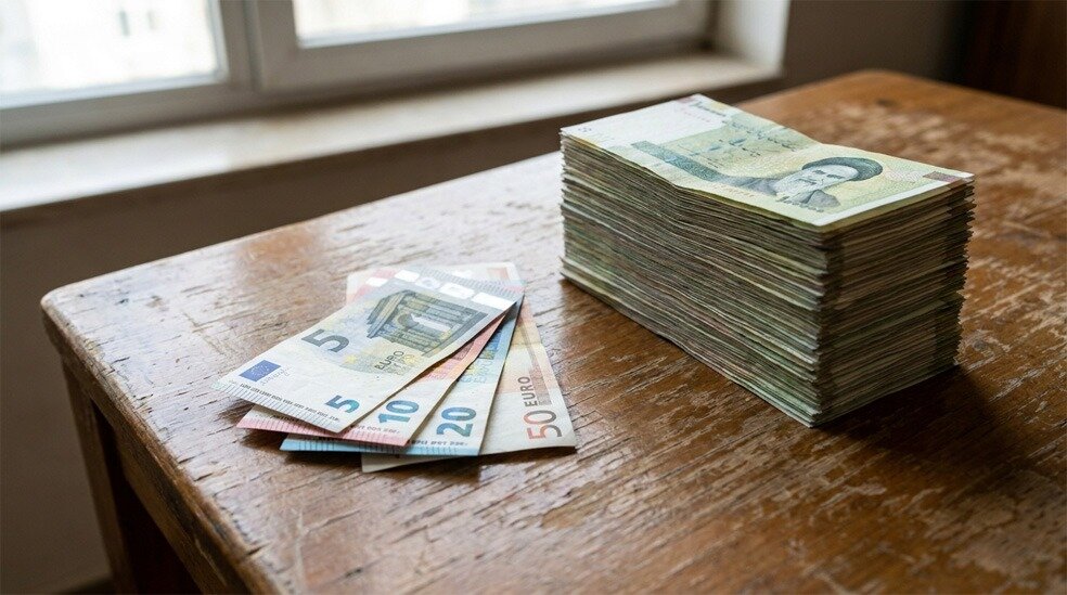 چرا نرخ لحظه‌ای یورو در صرافی‌های مختلف ایران فرق دارد؟