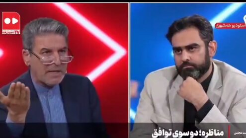 ببینید | پاسخ کوبنده شهریاری به اتهام ثابتی علیه حسن روحانی و جواد ظریف: تو کی هستی؟ اصلاً در شان روحانی نیستی که از تو شکایت کند!