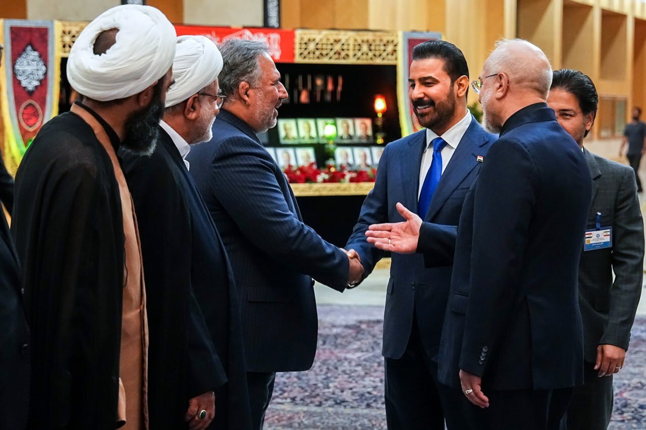 استقبال قالیباف از نخست وزیر عراق/ نقدعلی در هیات استقبال کننده / وزیر اقتصاد احمدی نژاد هم بود + تصاویر