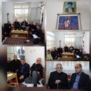 استاندار گیلان در سفر به صومعه‌سرا؛با پدر شهید اسماعیل ناصح نصیحت گو دیدار کرد