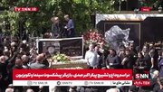 ببینید | بغض‌ و گریه عبدالله اسکندری در مراسم وداع با پیکر زنده‌یاد اکبر عبدی