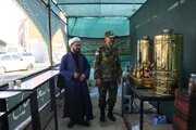 موکب «رهپویان ولایت»؛ سنگر خدمت ارتش به زائران اربعین در مرز خسروی
