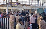 ببینید | ‏ استقبال خاص عراقی‌ها از ایرانی‌ها در مرز مهران