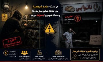 قاچاق برق و استخراج غیرمجاز رمزارز، خیانت به مردم و امنیت انرژی کشور است