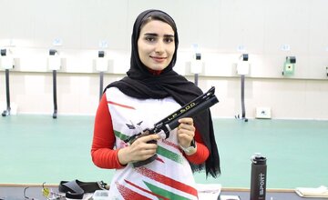 پایان طلسم ۳ ساله؛ هانیه رستمیان تیراندازی ایران را دوباره به سکوی مدال رساند پایان طلسم ۳ ساله؛ هانیه رستمیان تیراندازی ایران را دوباره به سکوی مدال رساند