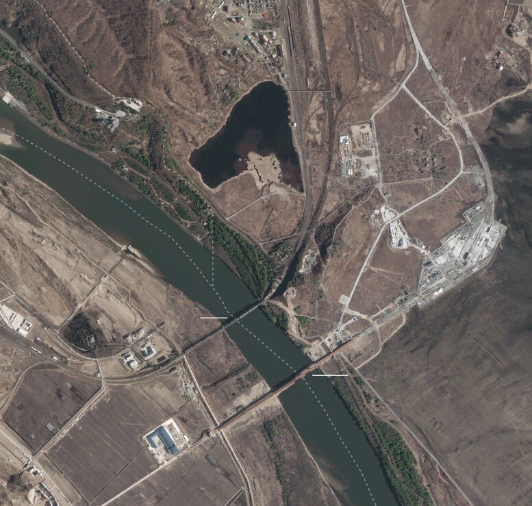 رمزگشایی گاردین از پل ۱۰۰ میلیون دلاری پوتین و کیم؛ تجارت یا کریدور پنهان جنگ اوکراین؟+ تصاویر ماهوارهای