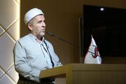 اظهارات چهره مطرح اهل سنت کردستان در کربلا به سه زبان عربی، فارسی و کردی