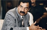 عکس/ «صدام حسین» در کنار دخترانش در کودکی؛ دهه ۵۰