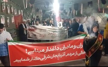 حضور کاروان جانفدایان ایران در میناب حضور کاروان جانفدایان ایران در میناب