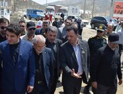بازدید بازرس کل کردستان از مرز باشماق؛ «باشماق» نقطه اتکای وحدت و پیام‌آور امنیت و همدلی است