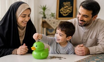 چگونه فرهنگ پس‌انداز و بخشندگی را در کودکان نهادینه کنیم؟