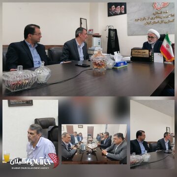 سفر معاون سازمان اموال و املاک بنیاد مستضعفان به گیلان